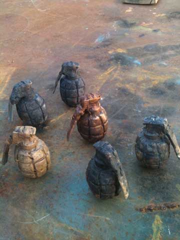 Bronze Grenades